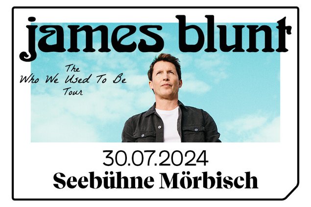 James Blunt Seebühne Mörbisch 2024